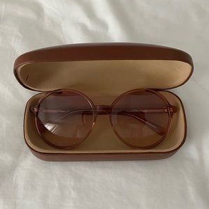 Brand New Round Longchamp Sunglasses